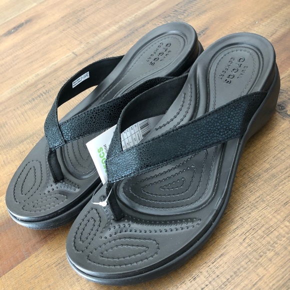 CROCS | Shoes | Crocs Womens Capri Flipflops New | Poshmark